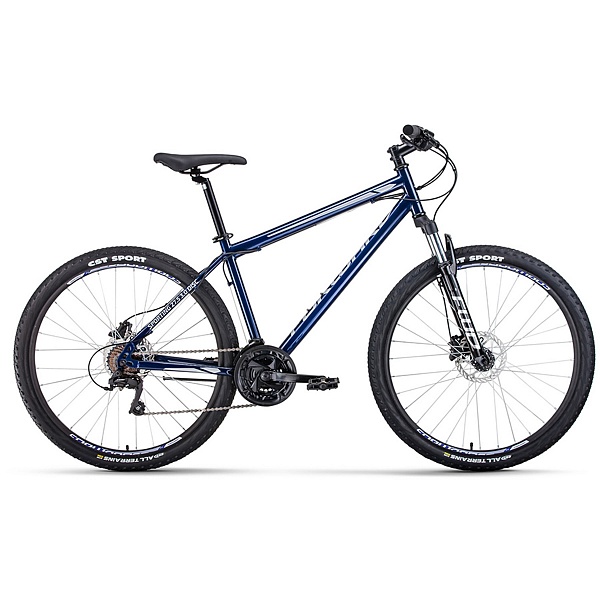 Велосипед 27,5" Forward Sporting 27,5 3.0 disc Темно-синий/Серый 20-21 г