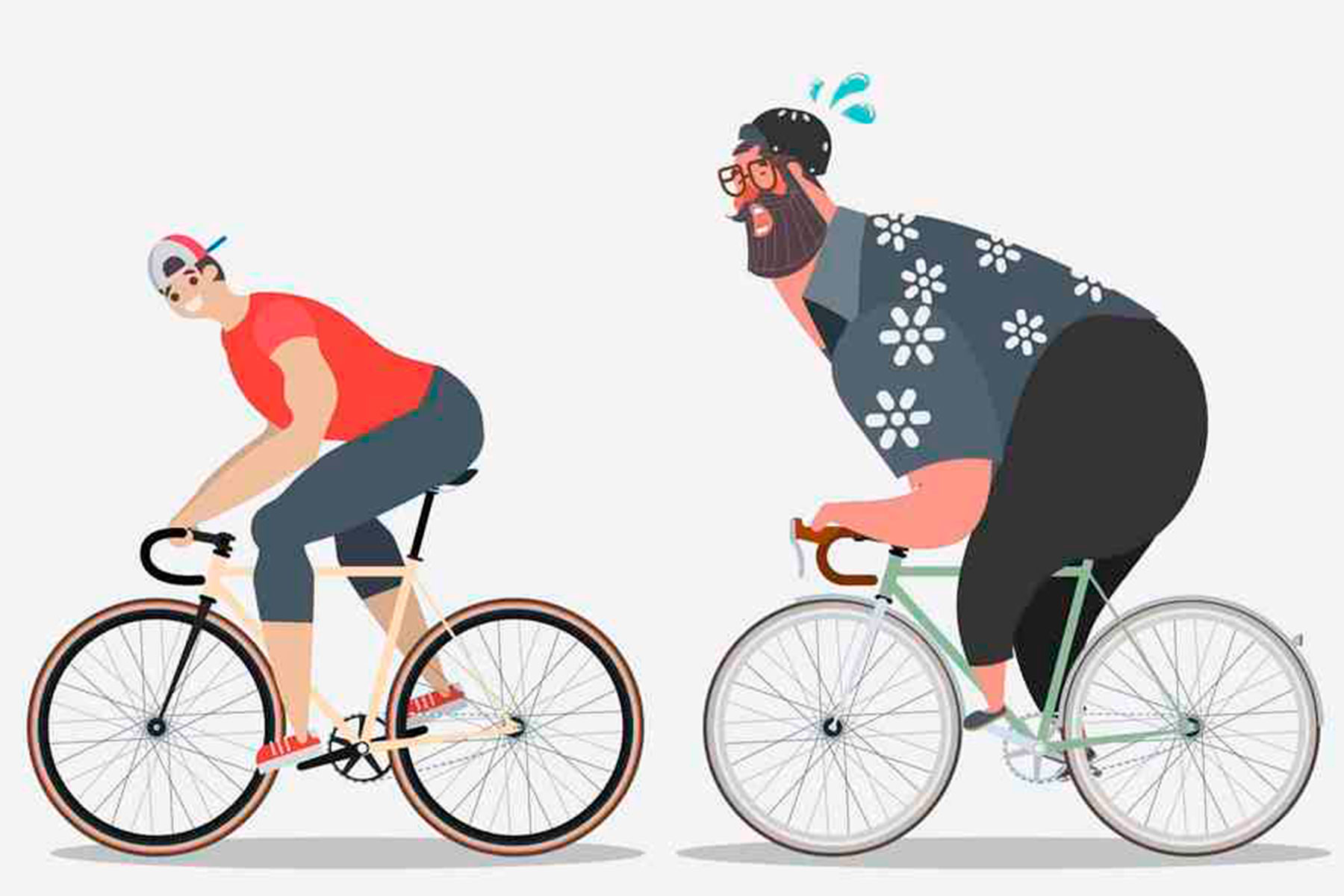 Выбор велосипеда для тяжелых (и очень тяжелых) людей