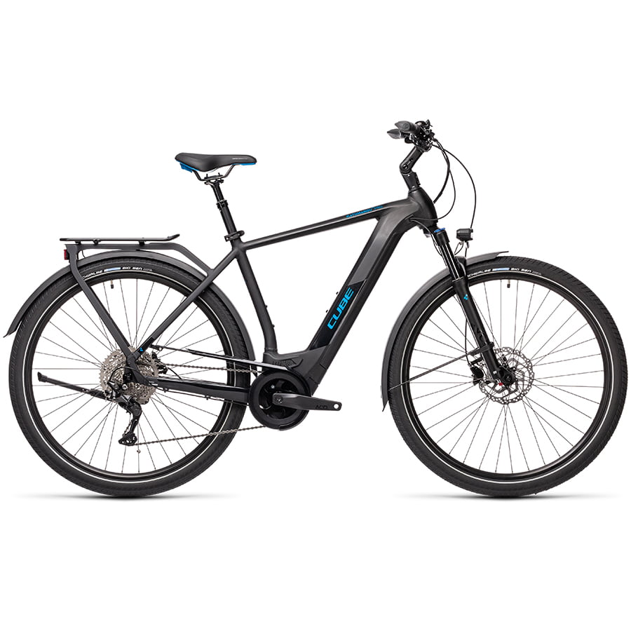 Велосипед CUBE KATHMANDU HYBRID PRO 625 (black´n´blue) 2021