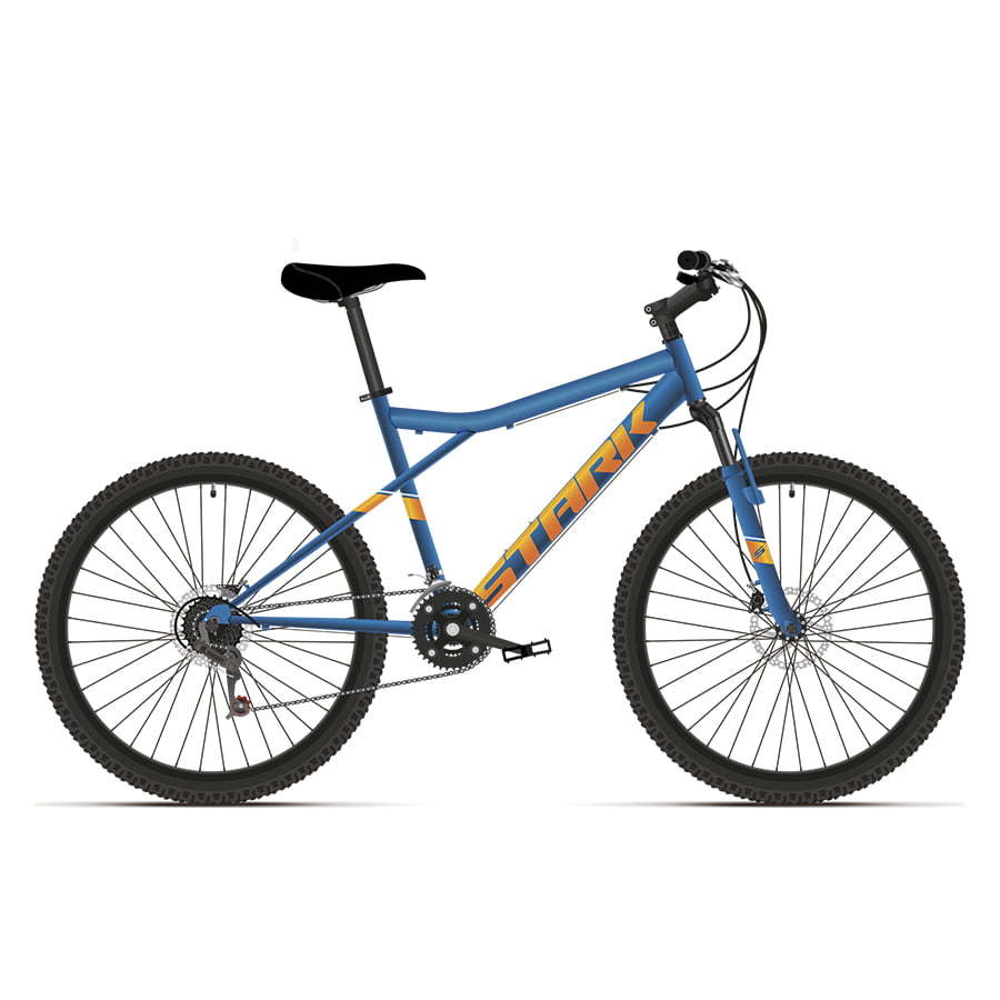 Велосипед Stark'21 Slash 26.1 D синий/оранжевый