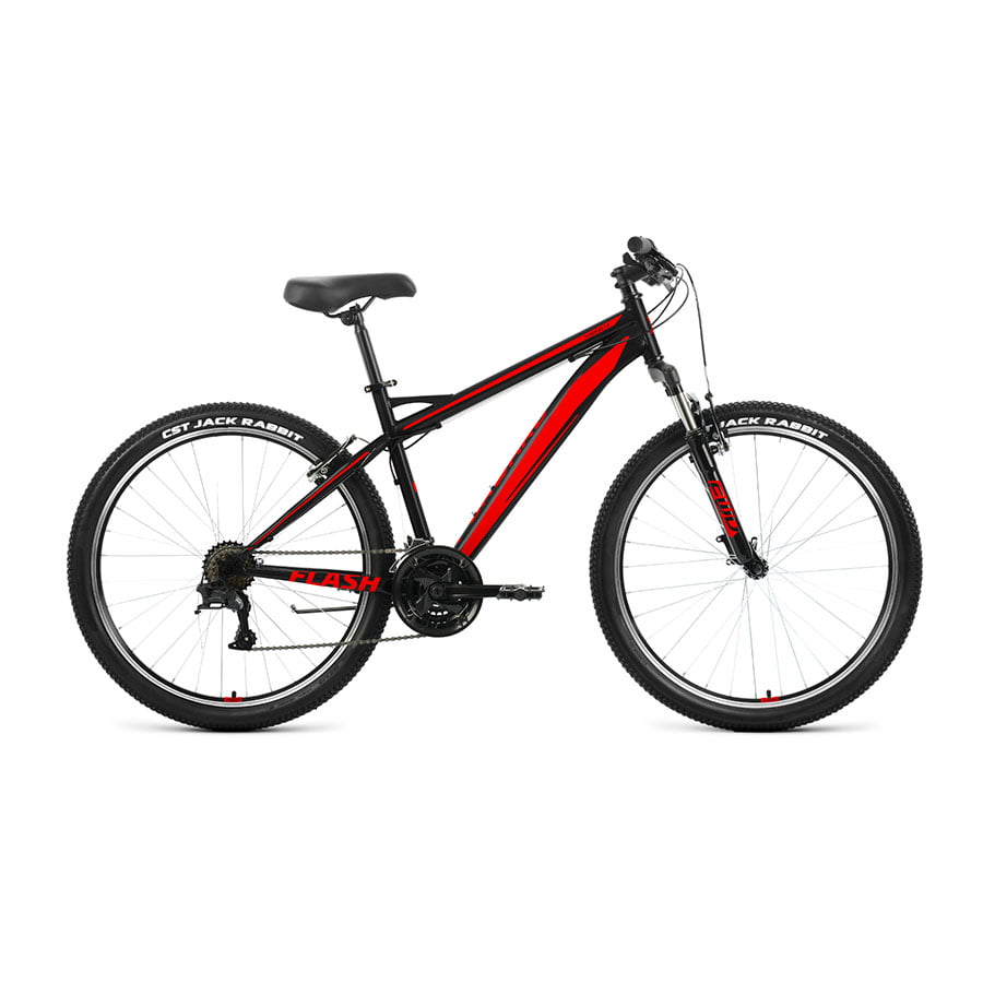 Велосипед 26" Forward Flash 26 1.2 Черный/Красный 2022 г
