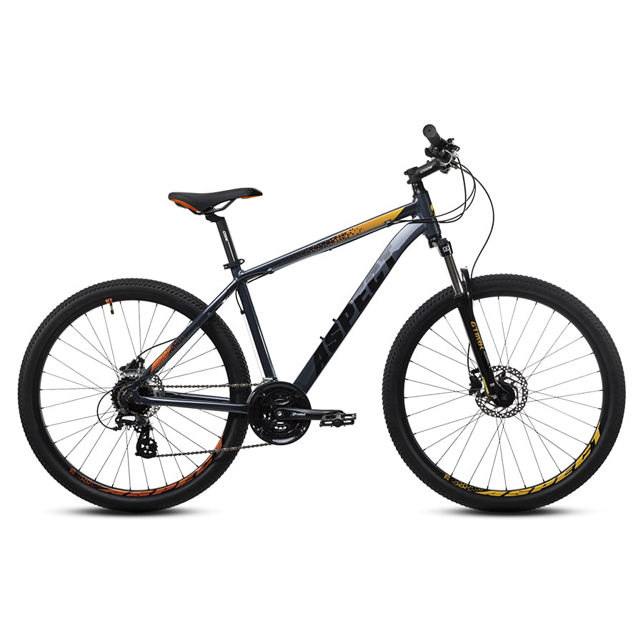 Велосипед 27.5" Aspect Nickel Серо-оранжевый