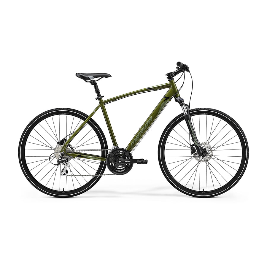 Велосипед Merida Crossway 20-D MossGreen/Silver-Green/Black 2021