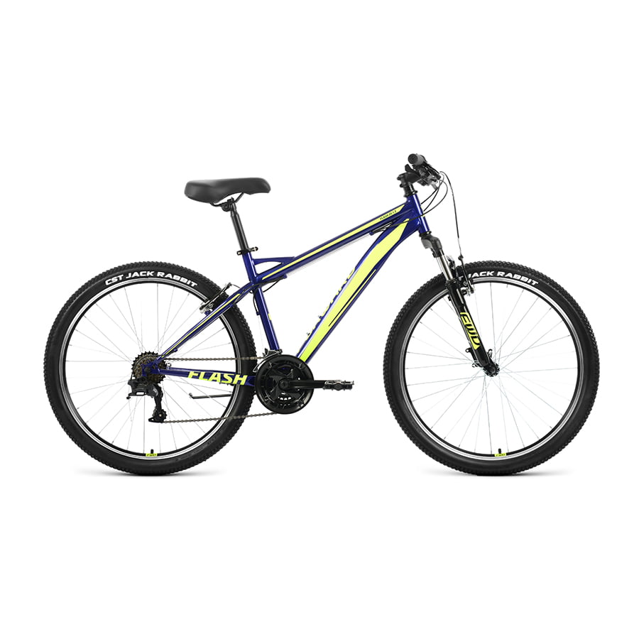 Велосипед 26" Forward Flash 26 1.2 Синий/Ярко-зеленый 2022 г