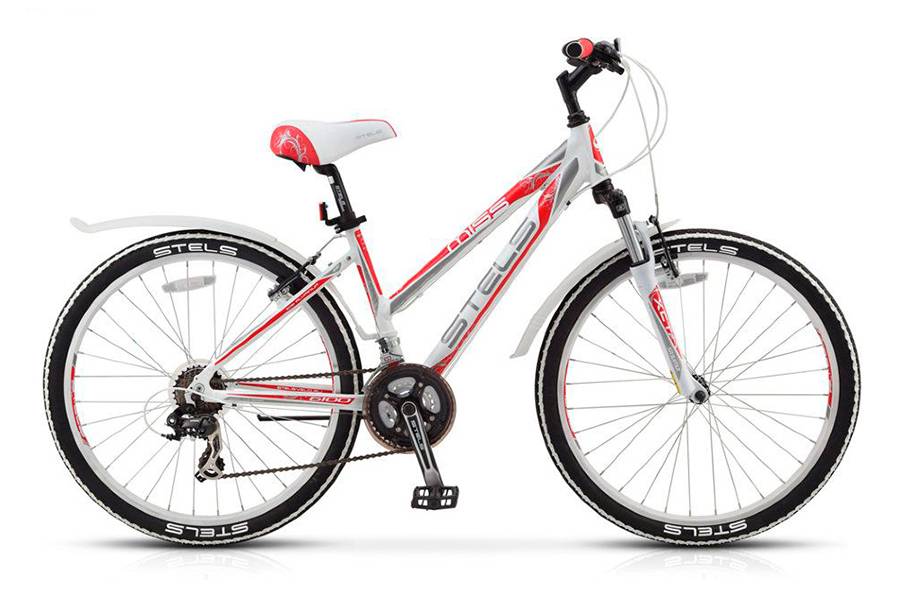 Велосипед Stels Miss-6100 V V030 Белый/Красный