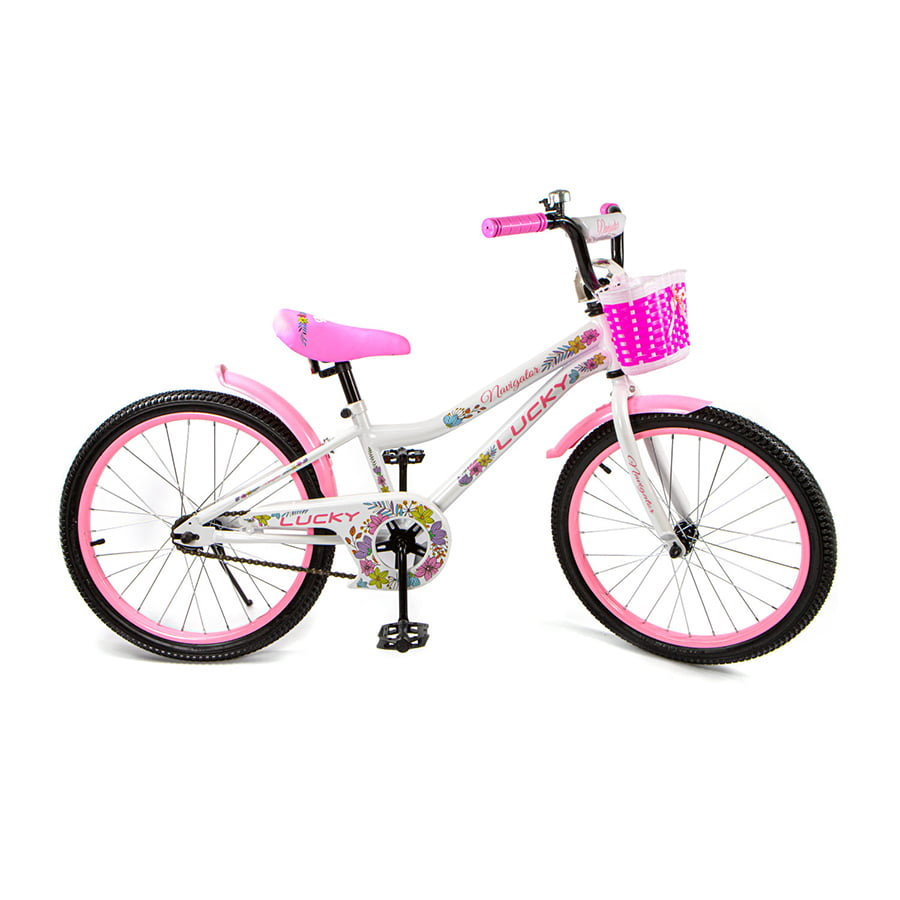 Велосипед 20" Navigator LUCKY Белый/Розовый ВН20185