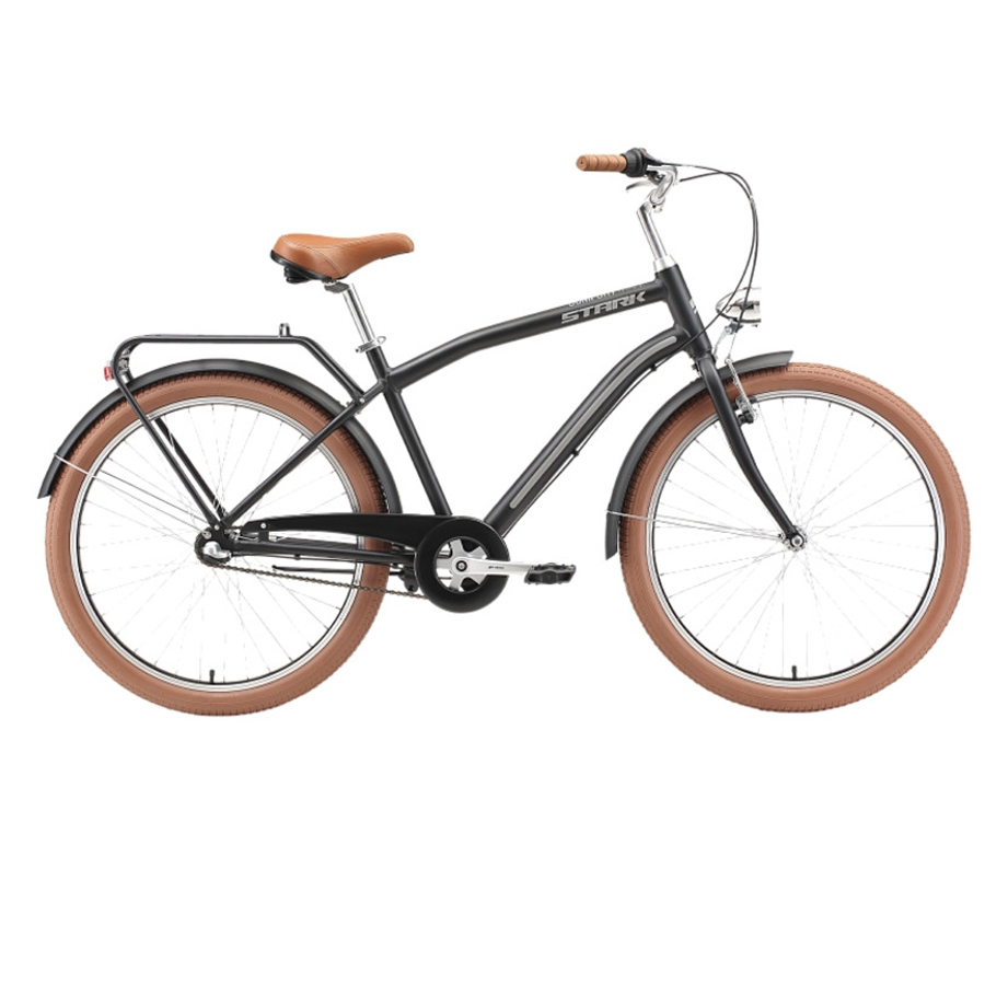 Велосипед Stark'23 Comfort Man 3speed черный/серый
