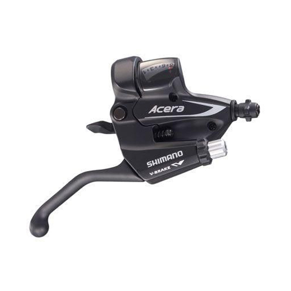 Шифтер/тормозная ручка Shimano Acera ST-M360 черн лев/пр 3x8ск 2 пал тр.+опл ESTM3602PTAL