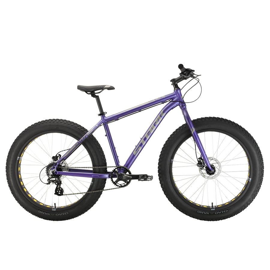 Велосипед Stark'22 Fat 26.2 HD фиолетовый/серый