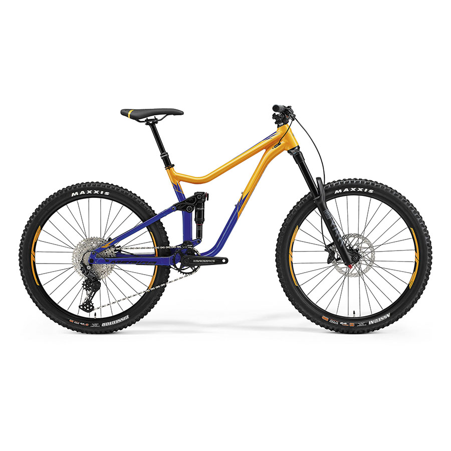Велосипед Merida One-Sixty 400 Orange/Blue 2021
