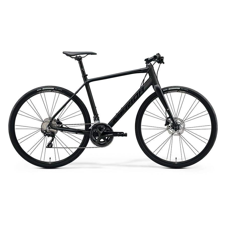 Велосипед Merida Speeder 400 MattBlack/GlossyBlack 2021