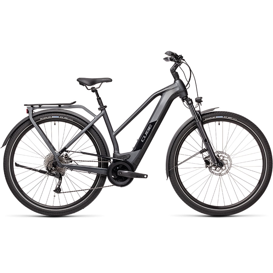 Велосипед CUBE KATHMANDU HYBRID ONE 500 (iridium´n´black) 2021