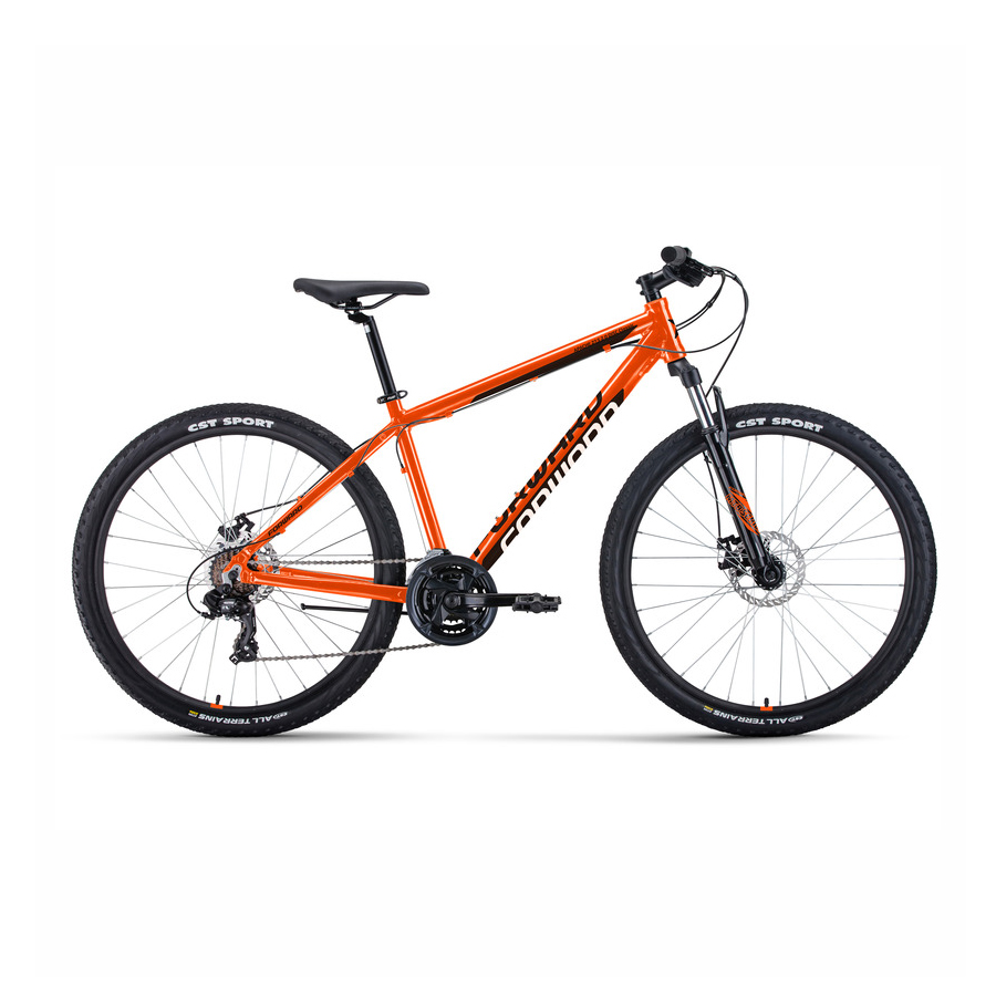 Велосипед 27,5" Forward Apache 27,5 2.0 D Classic Оранжевый/Черный 2022г.