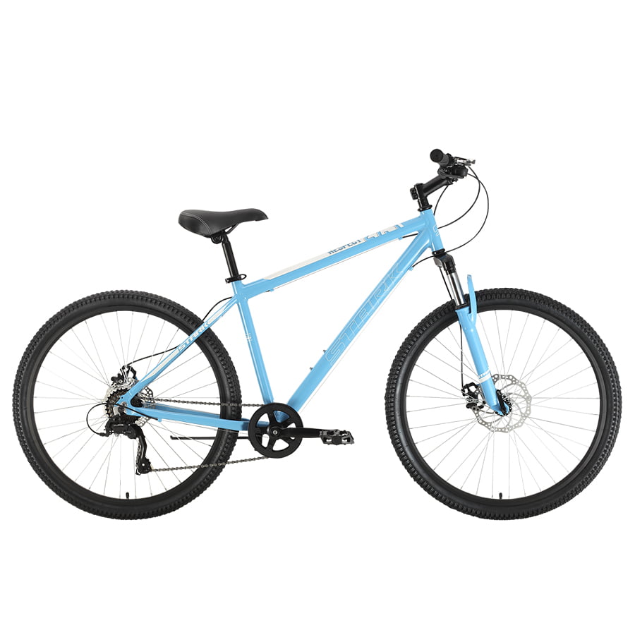 Велосипед Stark'22 Respect 27.1 D Microshift синий/белый