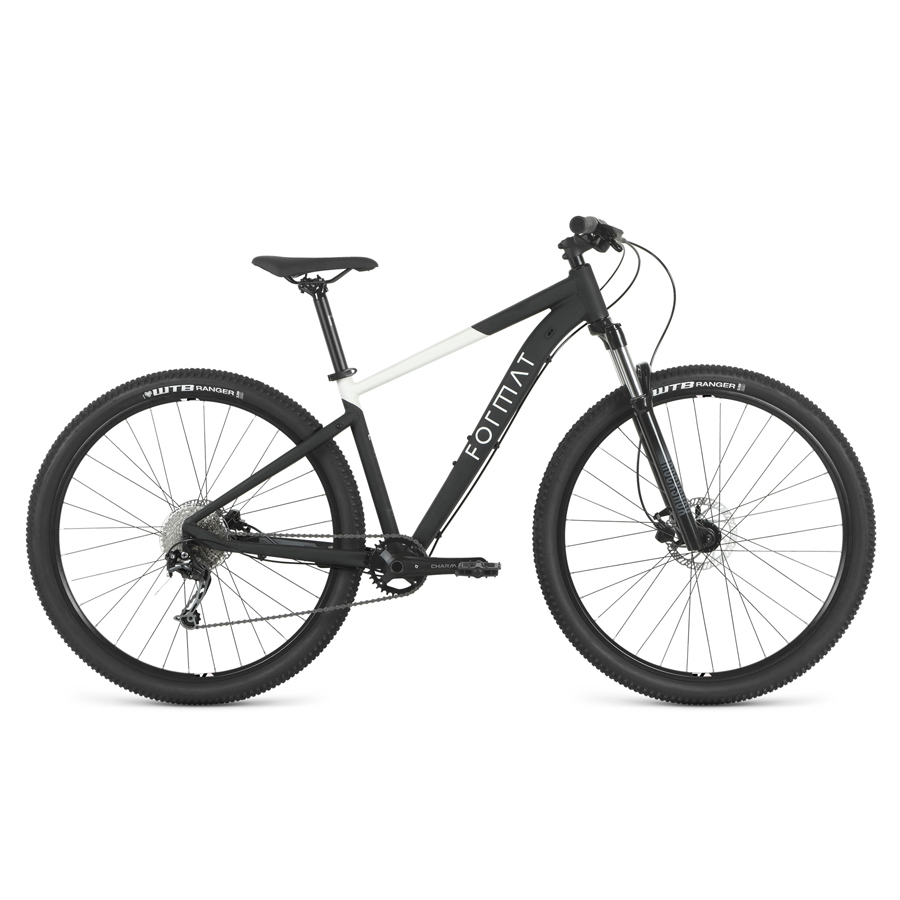 Велосипед FORMAT 27,5" 1411 черный-мат/белый-мат 2023 