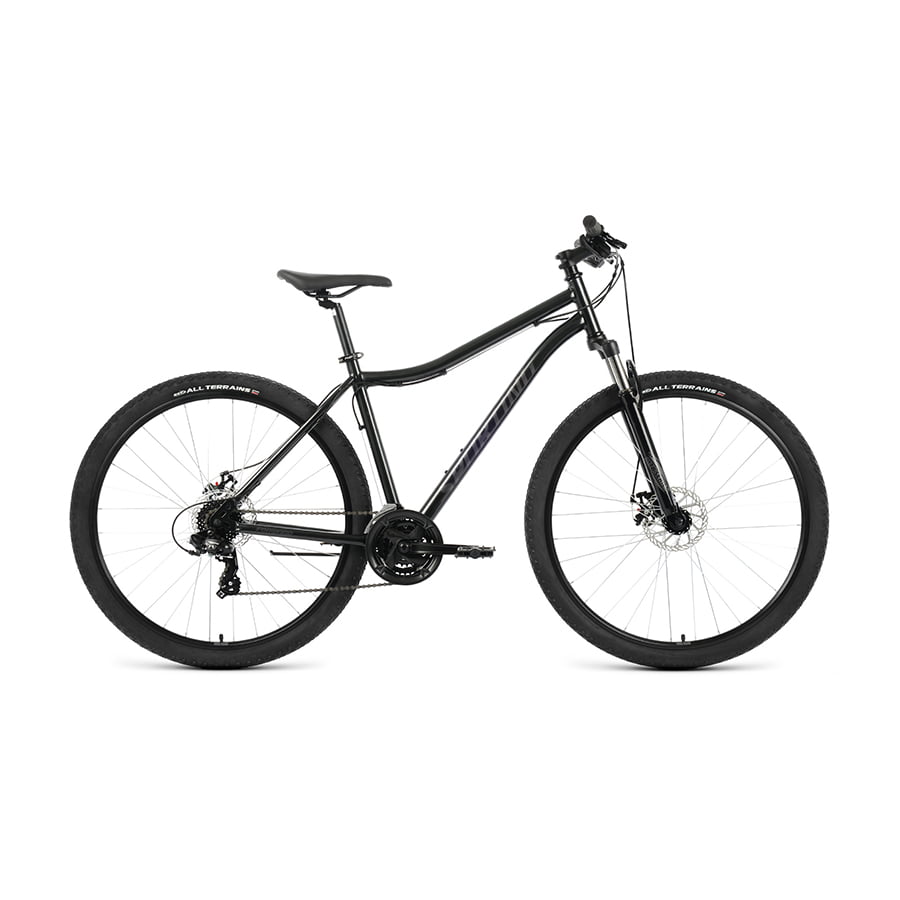 Велосипед 29" Forward Sporting 29 2.0 D Черный/Темно-серый 2022 г