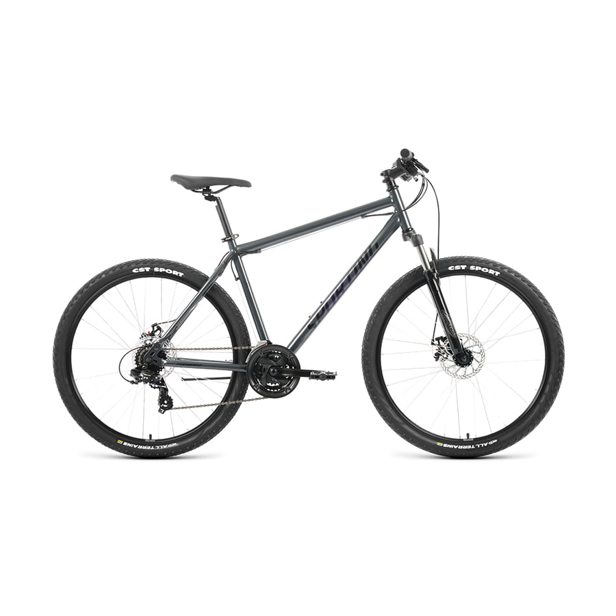 Велосипед 27,5" Forward Sporting 27,5 2.0 D Темно-серый/Черный 2022 г
