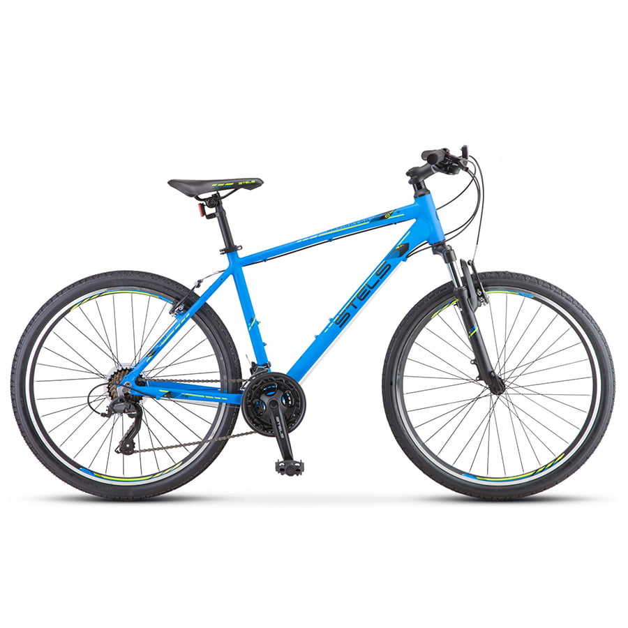 Велосипед Stels Navigator 590 V K010 Синий/Салатовый (LU094324)