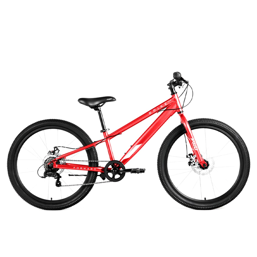 Велосипед 24" Forward SPIKE D AL Красный/Белый 2023г