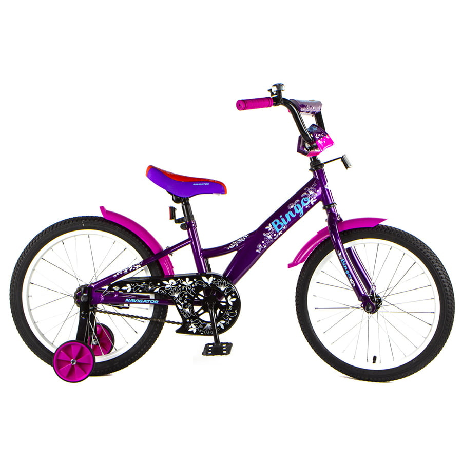 Велосипед 18" Navigator BINGO Фиолетовый/Розовый ВН18099