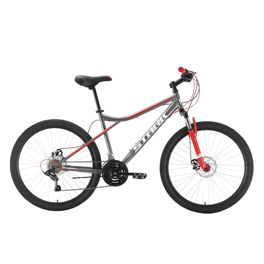 Велосипед Stark'22 Slash 26.1 D Steel серый/красный
