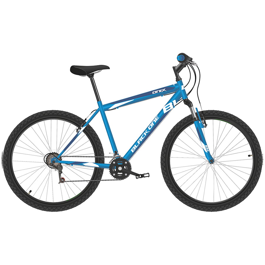Велосипед Black One Onix 26 синий/белый 2021-2022