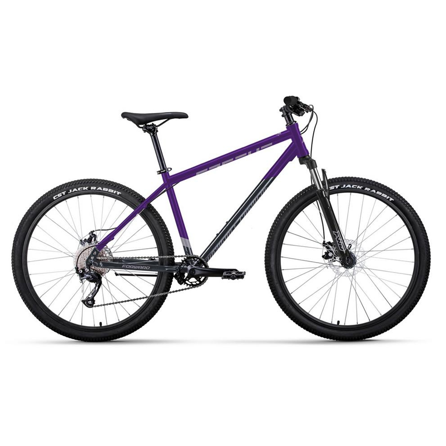 Велосипед Forward Apache 27,5" 2.0 D Фиолетовый/Темно-серый 2023