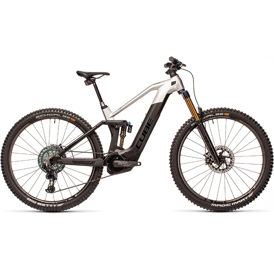 Велосипед CUBE STEREO HYBRID 140 HPC SLT 625 Kiox 29Ø (carbon´n´prizmsilver) 2021