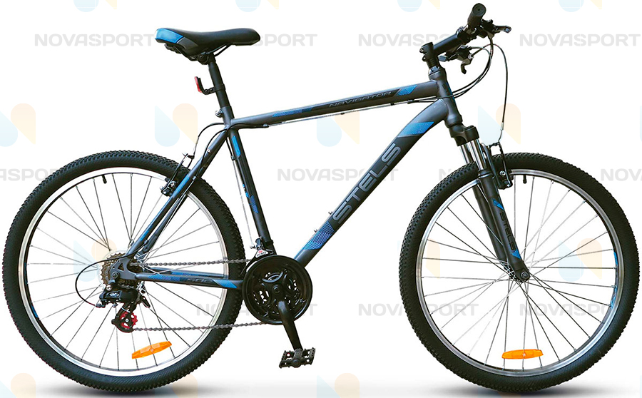 Велосипед Stels Navigator 500 V V020 Антрацитовый/Синий 26Ø