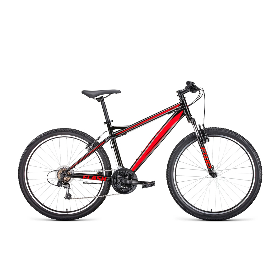 Велосипед 26" Forward Flash 26 1.2 Черный/Красный 20-21 г