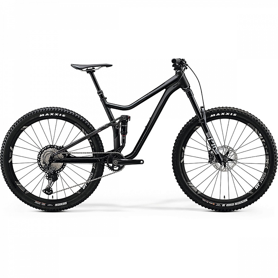 Велосипед Merida One-Forty 900 MattBlack/GlossyCandyGreen 2020