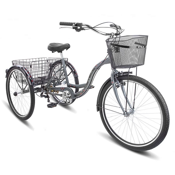 Велосипед Stels Energy VI 26" V010 Хром (LU089878)
