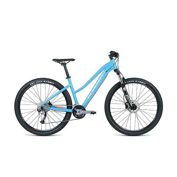 Велосипед Format 27,5" 7711 Голубой AL (trekking lady)