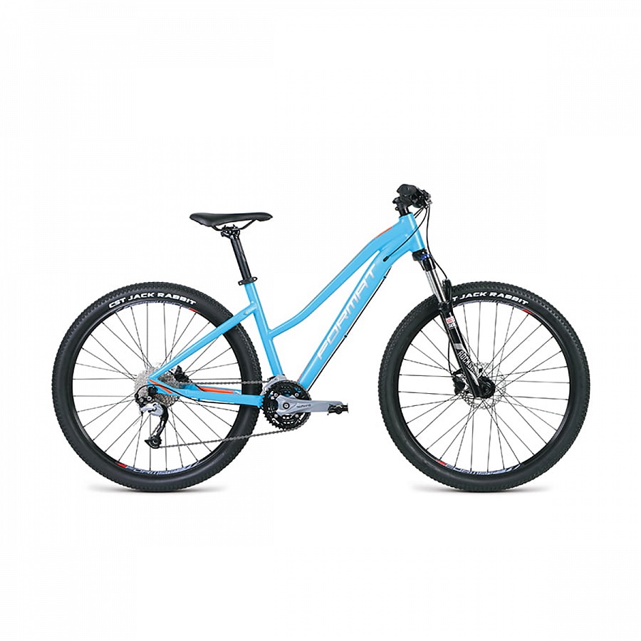 Велосипед Format 27,5" 7711 Голубой AL (trekking lady)