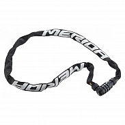 Замок противоугонный Merida 3 Digits Combination Chain Lock 90см, 370гр. Black/White (2134002651)