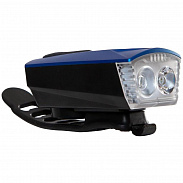 Фонарь передний STG FL1593 с элетросигналом 120дб 300lm 1800 mAH синий Х103265