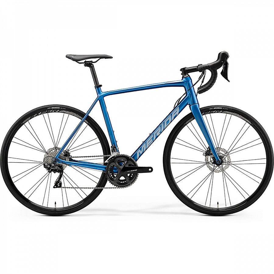 Велосипед Merida Scultura Disc 400 SilkLightBlue/Silver-Blue 2020