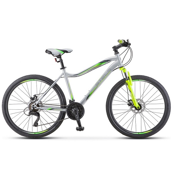 Велосипед Stels Miss-5000 D V020 Серебристый/Салатовый (LU096323)
