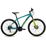 Велосипед 27.5" Aspect Legend Зелено-черный