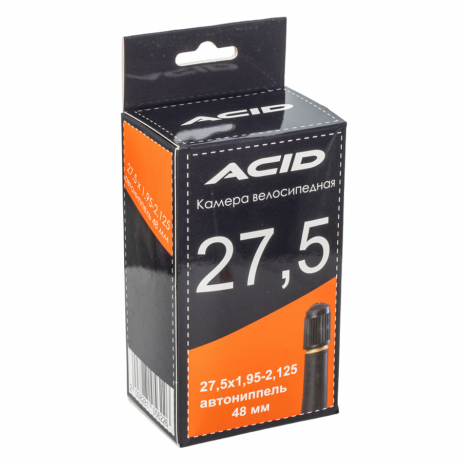 Велокамера 27,5" ACID 27,5х1,95-2,125 A/V 48 mm