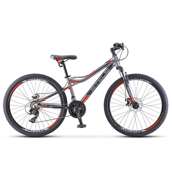 Велосипед Stels Navigator 610 MD V040 Серый/Красный 26Ø (LU088701)