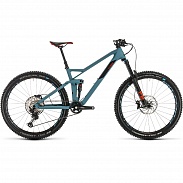 Велосипед CUBE STEREO 140 HPC RACE 27.5Ø (bluegrey´n´red) 2020