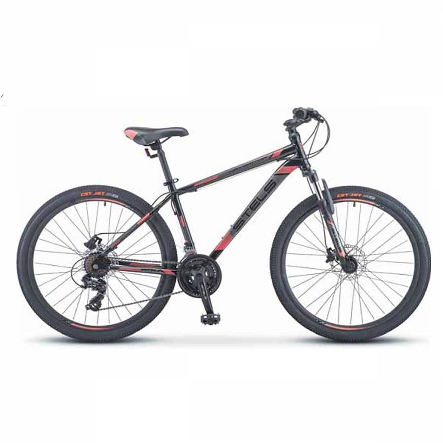 Велосипед Stels Navigator 500 D F010 Чёрный/Красный 26Ø (LU093937)