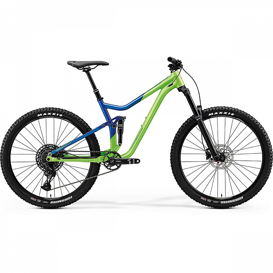Велосипед Merida One-Forty 400 LightGreen/GlossyBlue 2020