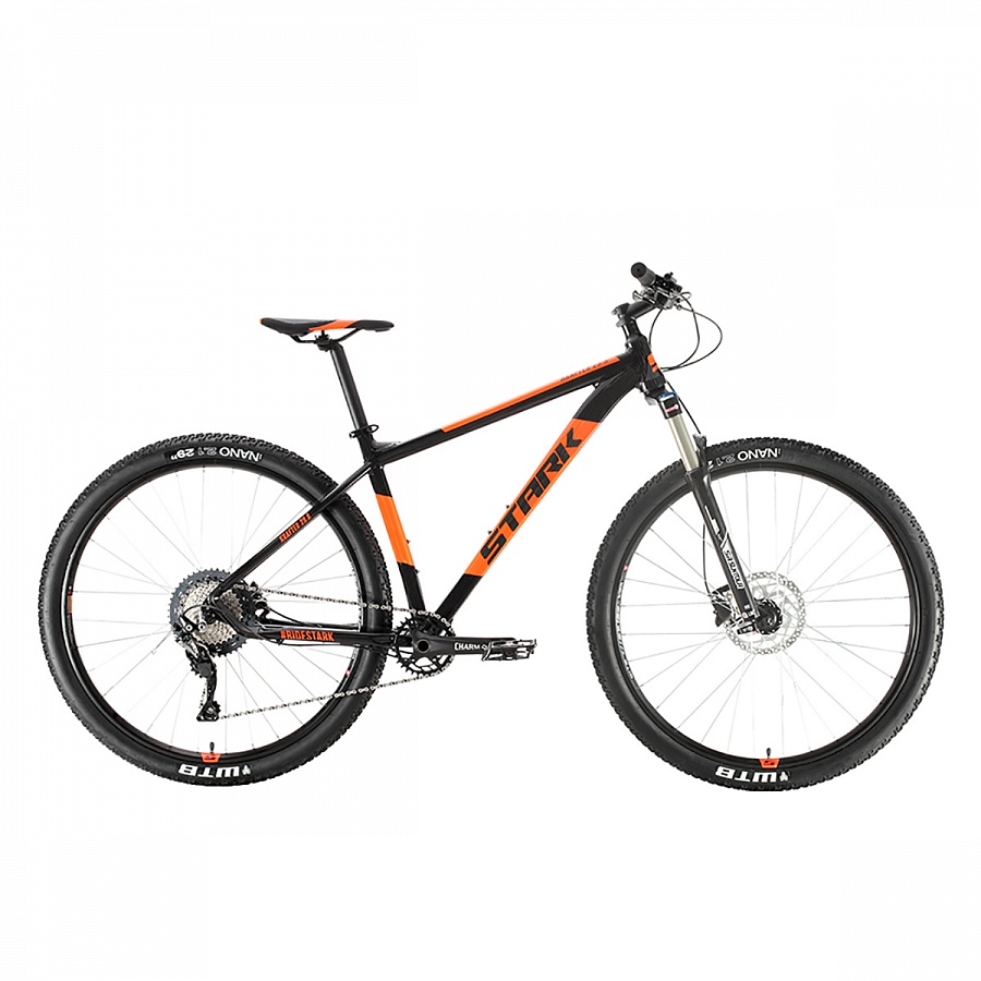 Велосипед Stark'20 Krafter 29.8 HD SLX черный/оранжевый