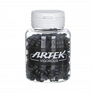 Комплект из 3 резиновых шайб Artek YZ-KOR1-1.2 для защиты рамы от тросов чёрн.1,2мм (200 шт) X75269