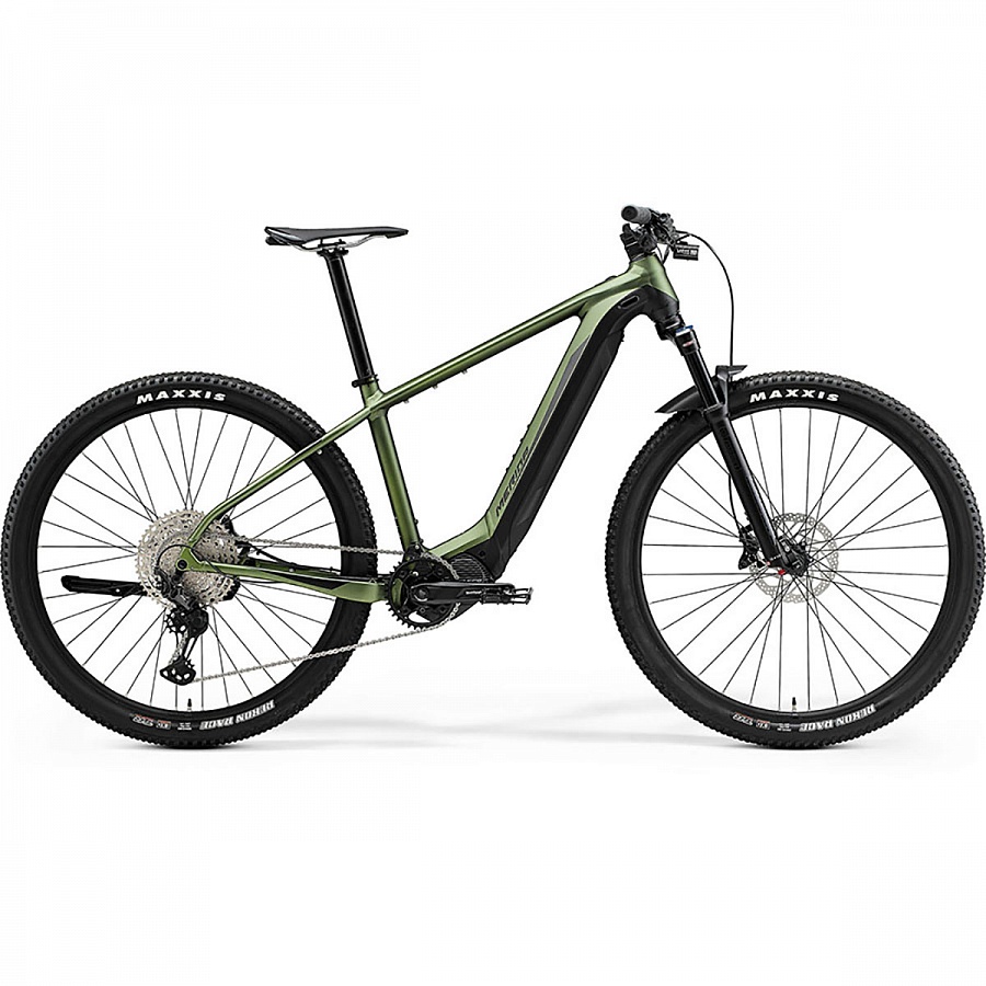 Велосипед Merida eBig.Nine 700 MattGreen/Black 2021