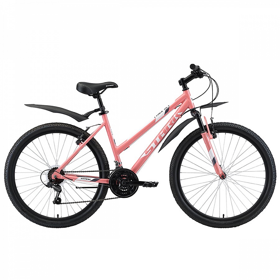 Велосипед Stark'20 Luna 26.1 V розовый/белый/серый