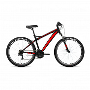 Велосипед 26" Forward Flash 26 1.2 Черный/Красный 2022 г