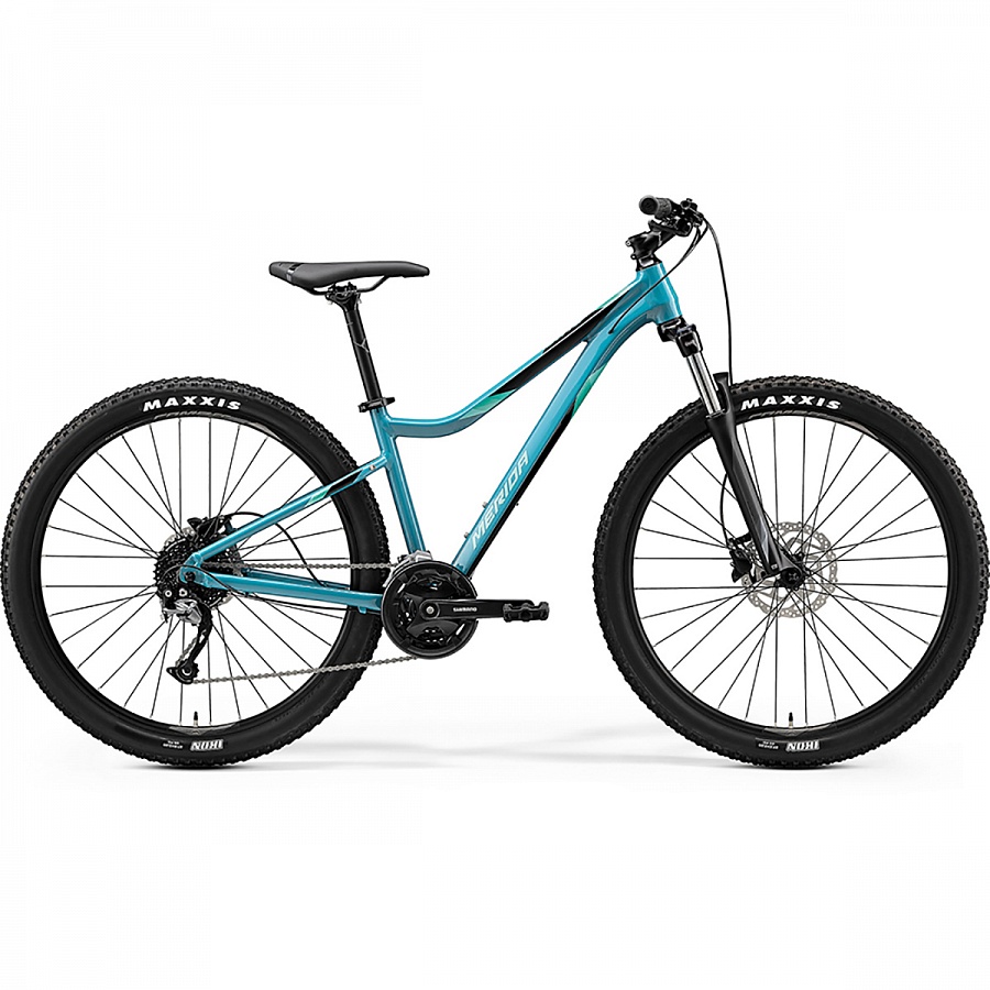 Велосипед Merida Matts 7.100 GlossyTeal/Silver-Green/Blak 2020